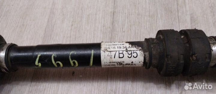 Привод передний правый Nissan Qashqai J10 HR16DE