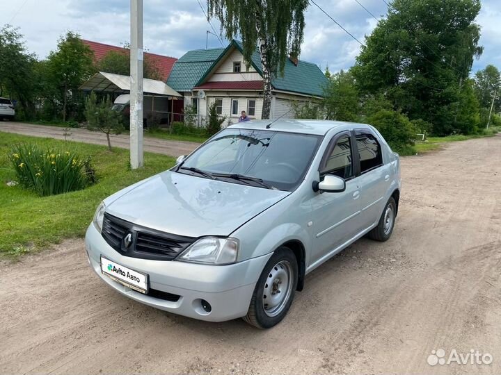 Renault Logan 1.6 МТ, 2008, 256 000 км