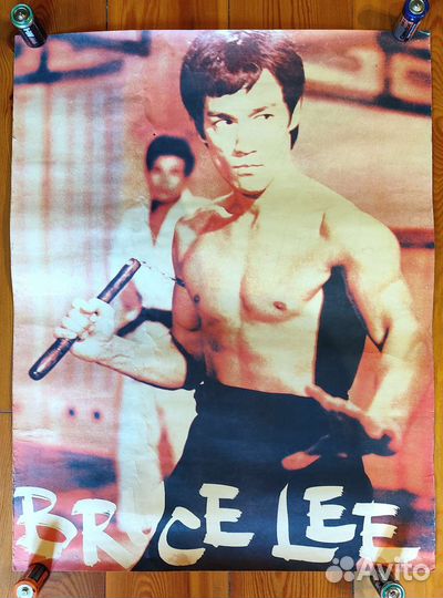 Плакаты Сталлоне, Брюс Ли, Ван Дамм #8