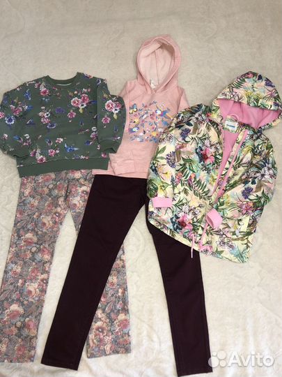 Фирменные Осенние вещи на девочку 122-128