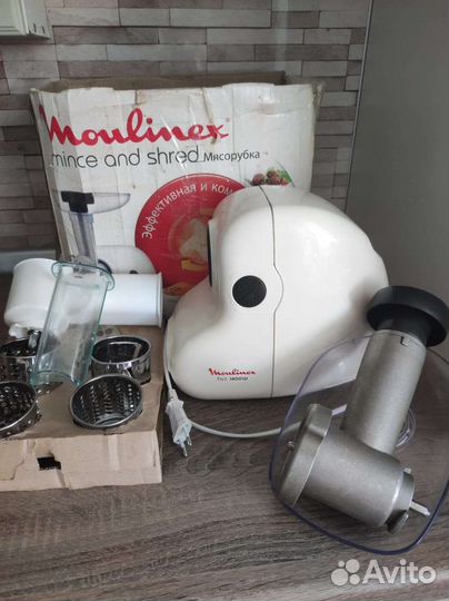 Мясорубка электрическая moulinex