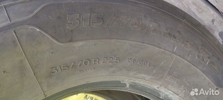 Грузовые шины Michelin 315/70 R22.5 бу