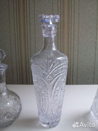 Графины хрустальные СССР от