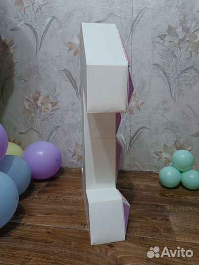 Цифра 1 на годик