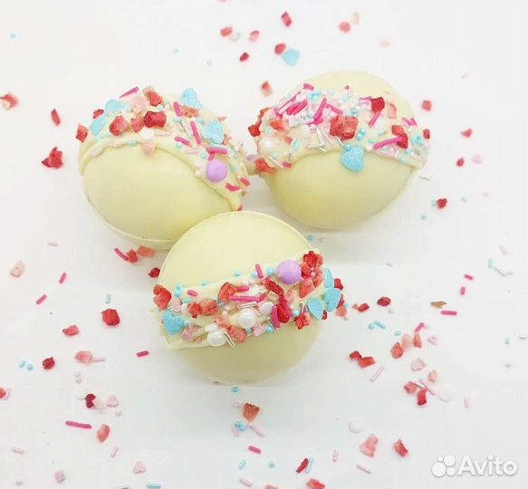 Шоколадные бомбочки с маршмеллоу