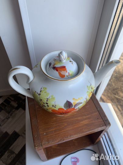 Заварочный чайник лфз цветы юга