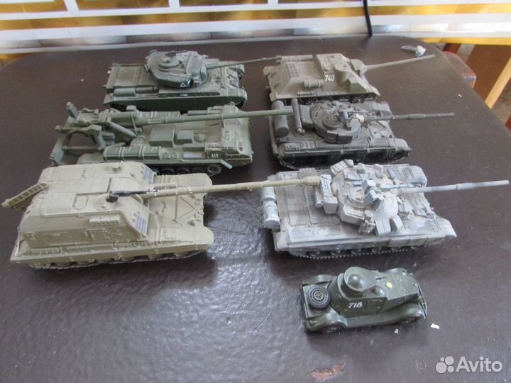 Русские Танки Танки Мира 1/72