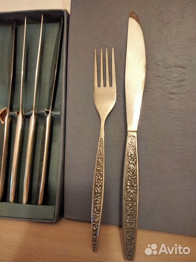 Винтаж. Набор столовых приборов СССР новый
