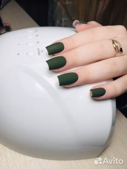 Маникюр гель лак, наращивание ногтей