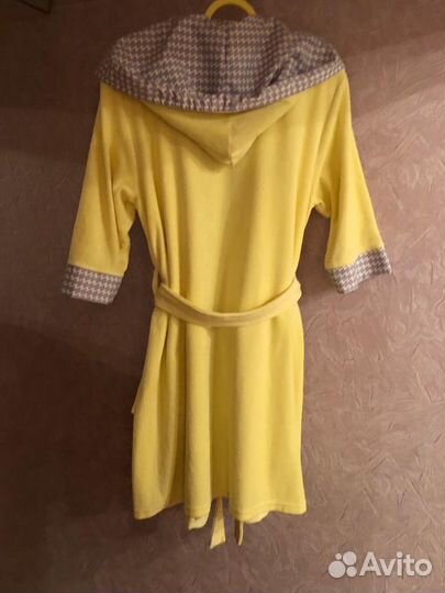 Халат женский с капюшоном