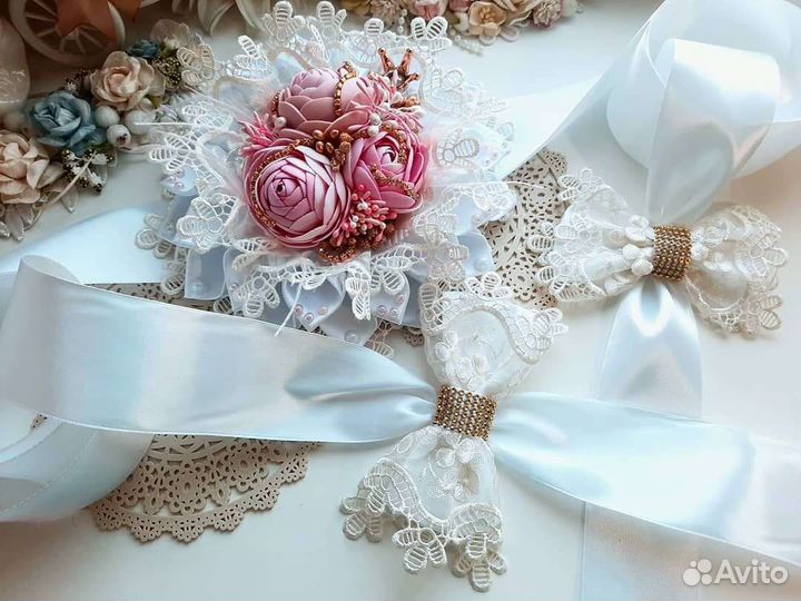 Бант на выписку из роддома