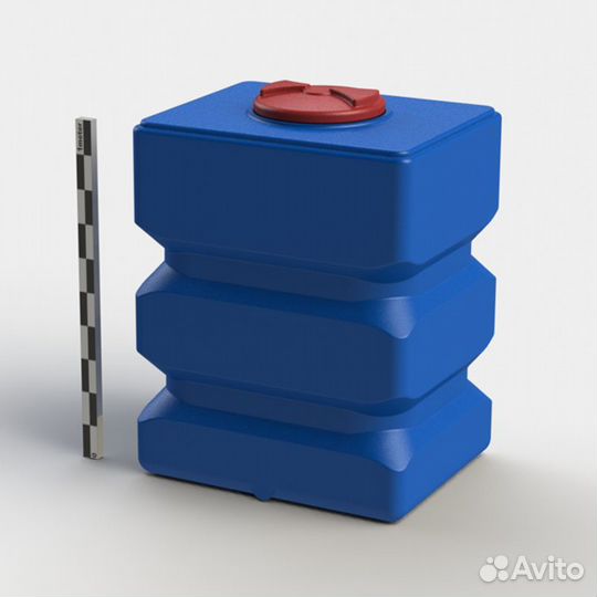 Емкость прямоугольная пластиковая