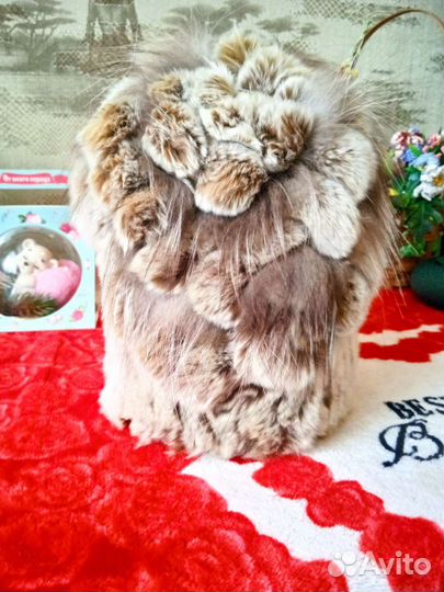 Шапка зимняя женская