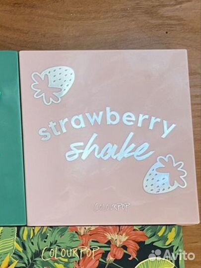 Colourpop тени палетки (strawberry shake)