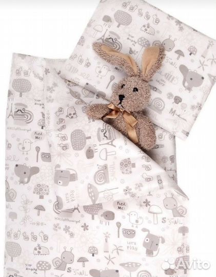 Комплект детского пост. Белья, в подарок 2 пеленки