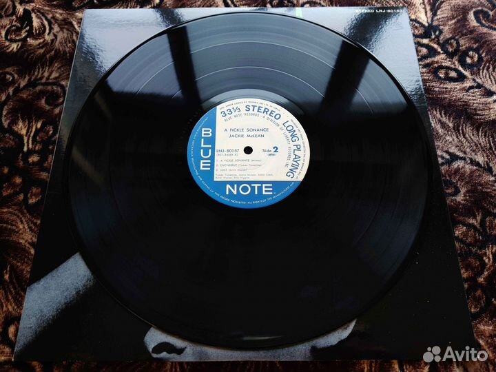 Jackie McLean – A Fickle Sonance – 1st Japan 1977