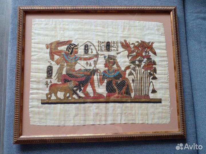 Картины на папирусе