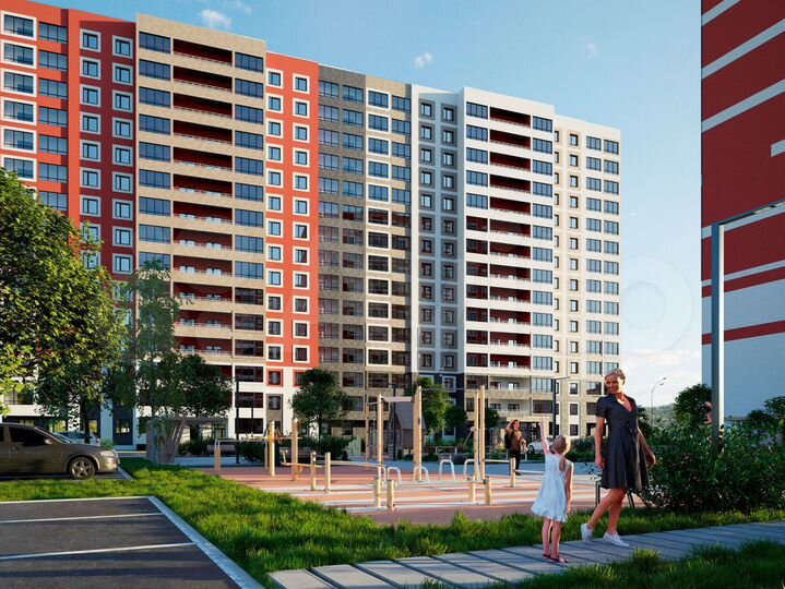 3-к. квартира, 71,6 м², 14/15 эт.