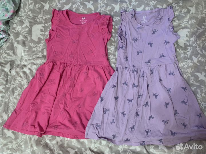 Вещи пакетом для девочки и обувь