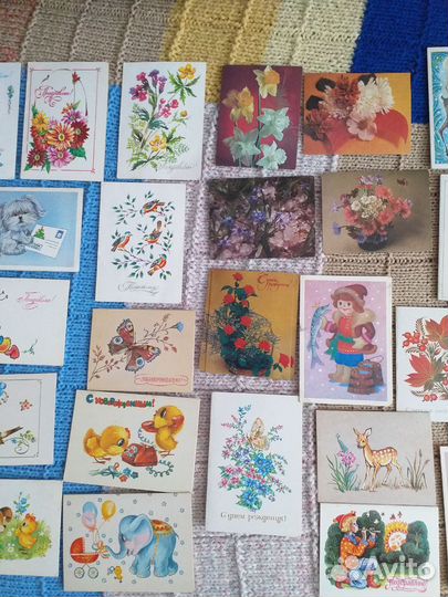 Открытки времен СССР