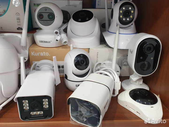 Камеры видеонаблюдения от 2 до 5 Мп IP AHD WiFi 4G