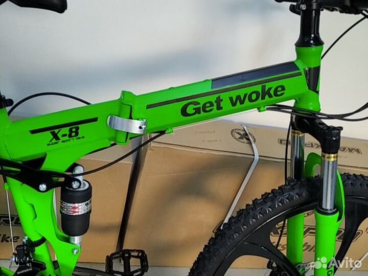 Велосипед на литье складной