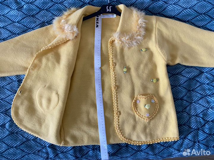 Кофта теплая для девочки