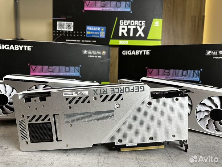 Видеокарта Gigabyte Vision RTX 3080 10GB