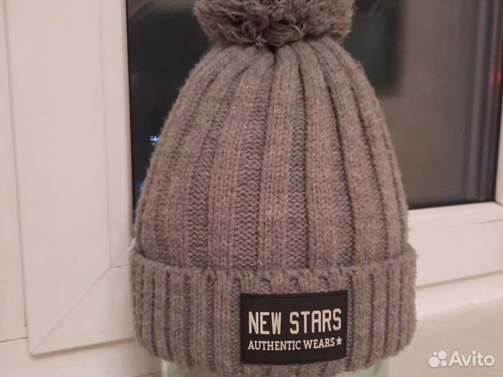 Шапка для мальчика Зима