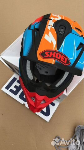 Shoei VFX-WR мотокросс шлем размер M объявление продам
