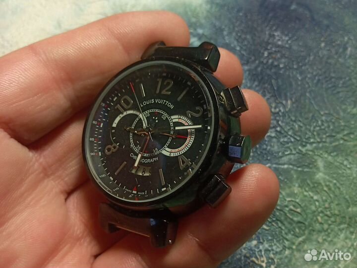 Часы муж мех автоподзавод louis vuitton