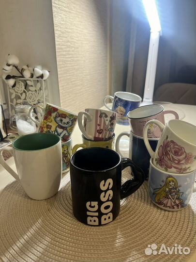 12 Кружек чайных