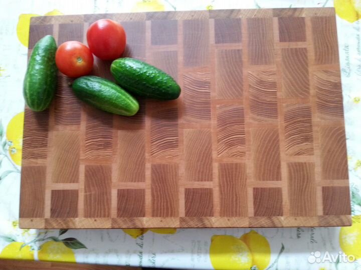 Доска разделочная торцевая