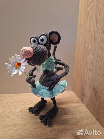 Вязаные игрушки ручной работы