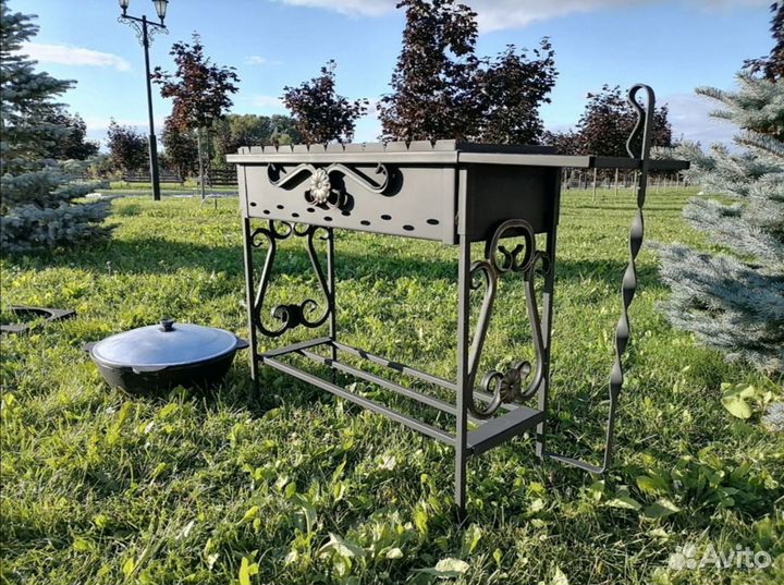 Мангал подарочный разборный 2,5мм, 3мм, 4мм