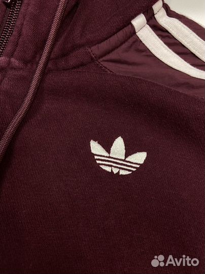 Худи adidas originals 1/3 zip