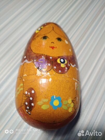 Матрешка деревянная СССР