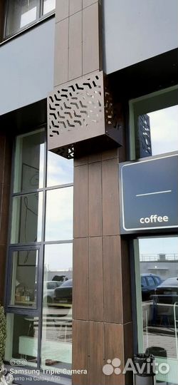 Фасадная решетка для кондиционера