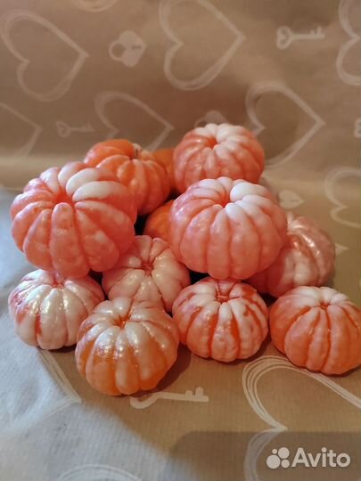 Мыло ручной работы мандарин