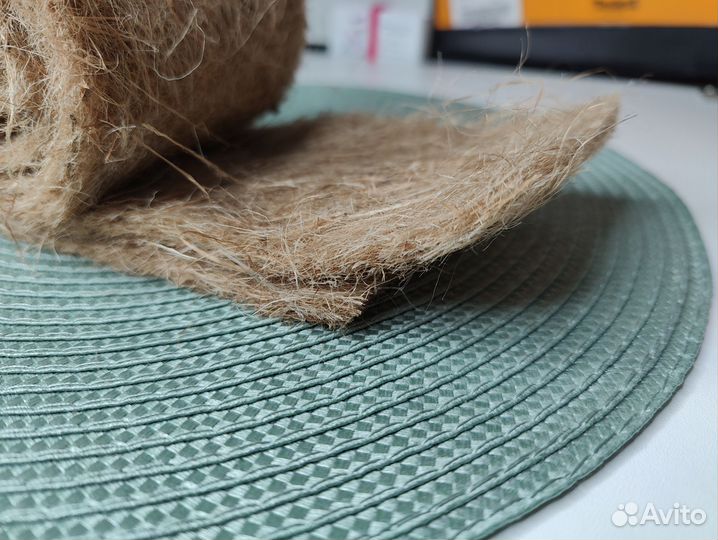 Джутовый коврик для микрозелени 0,1*1м