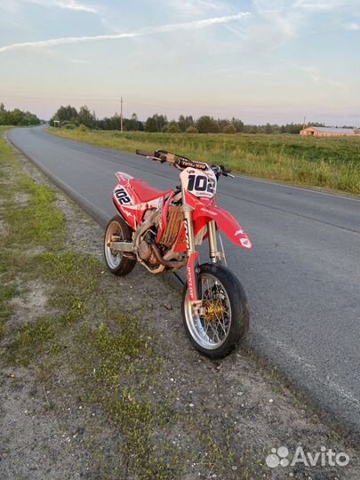 Honda crf450r supermoto