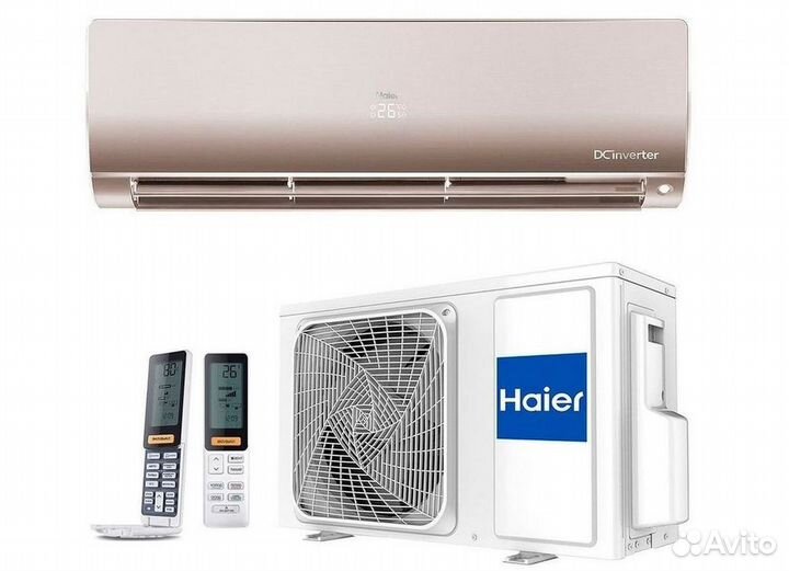 Сплит система с установкой