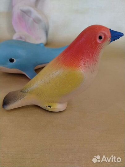 Резиновые игрушки пищалки СССР