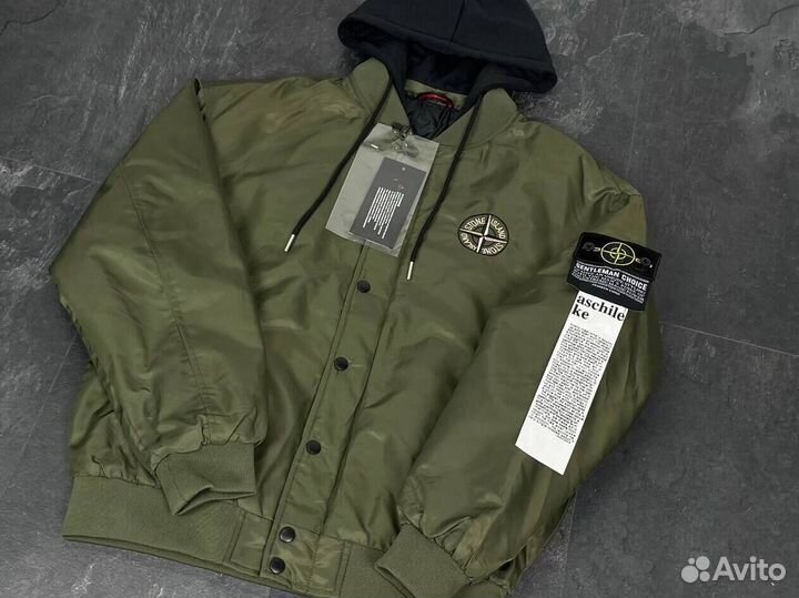 Бомбер Stone Island мужской