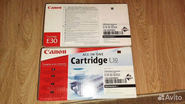 Картридж canon e 30