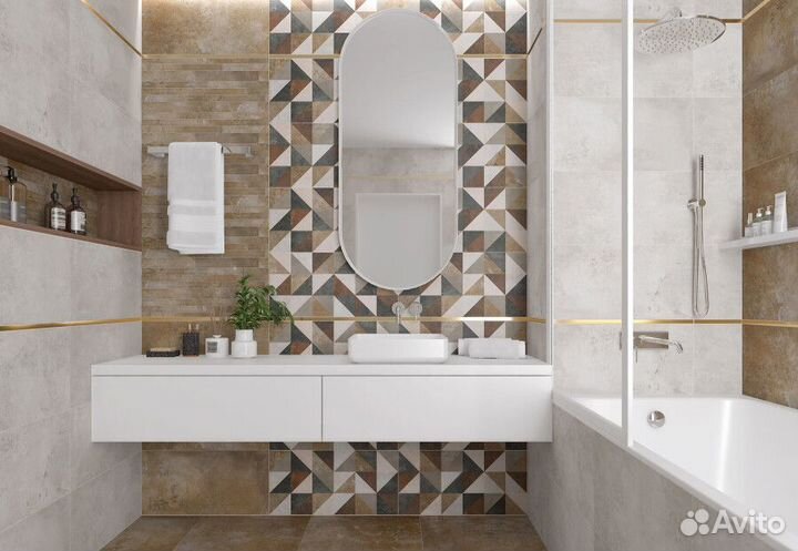 Laparet Ferry Плитка настенная светлый 30х60