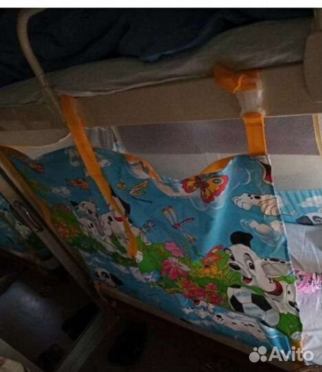 Манеж детский в поезд