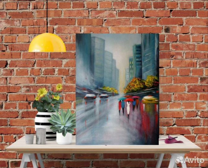 Картина маслом пейзаж