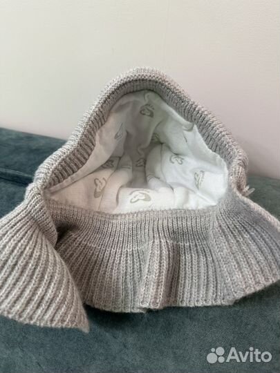 Шапка шлем зимняя Журавлик