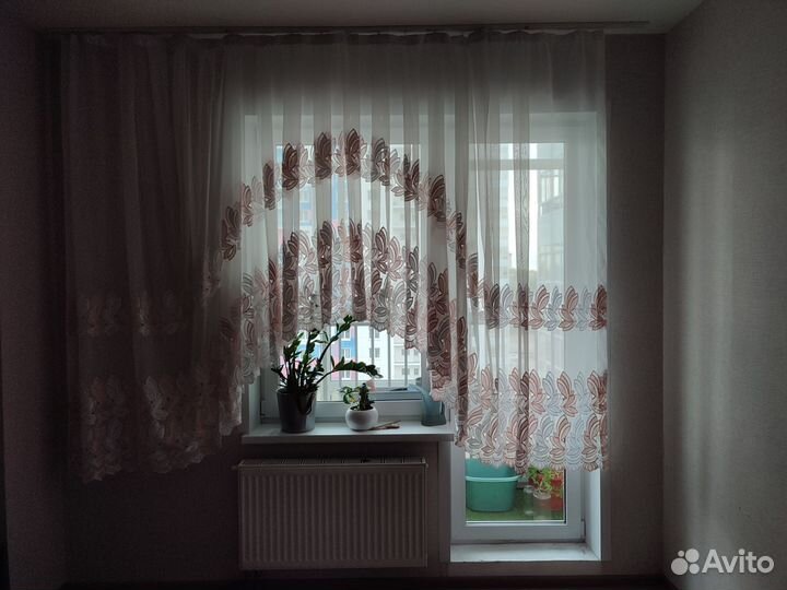 Штора-тюль аркой